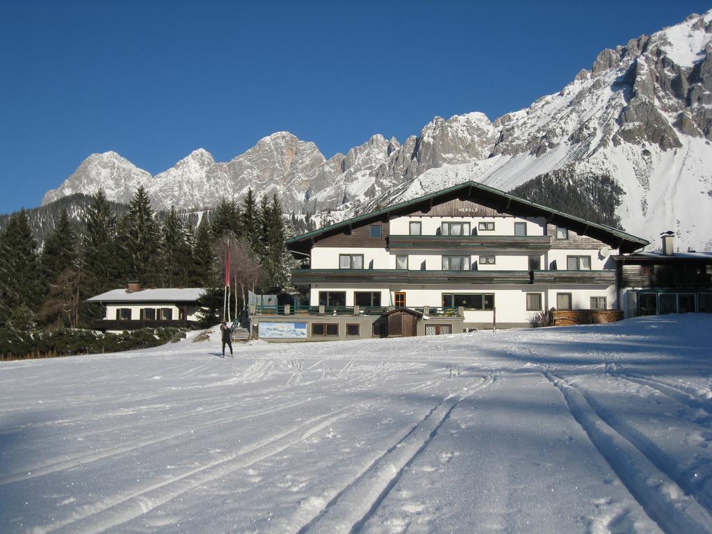 Kraftplatz Am Dachstein - Herold - Fuer Ruhesuchende Und Sportlich Aktive Ramsau am Dachstein Exteriör bild