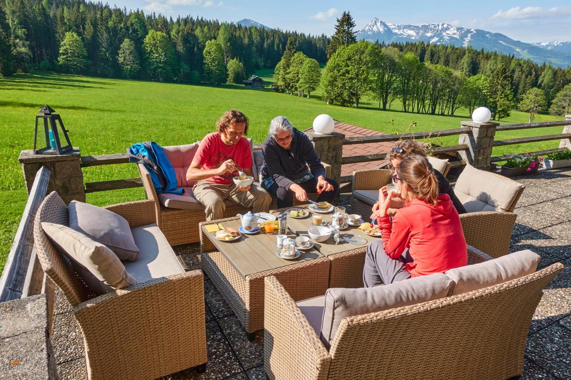 Kraftplatz Am Dachstein - Herold - Fuer Ruhesuchende Und Sportlich Aktive Ramsau am Dachstein Exteriör bild